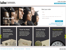 Tablet Screenshot of collegegrad.balfour.com